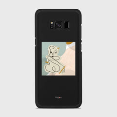 SILHOUETTE BEAUTY Samsung Galaxy S8 case - thin fit matte black (D165)
