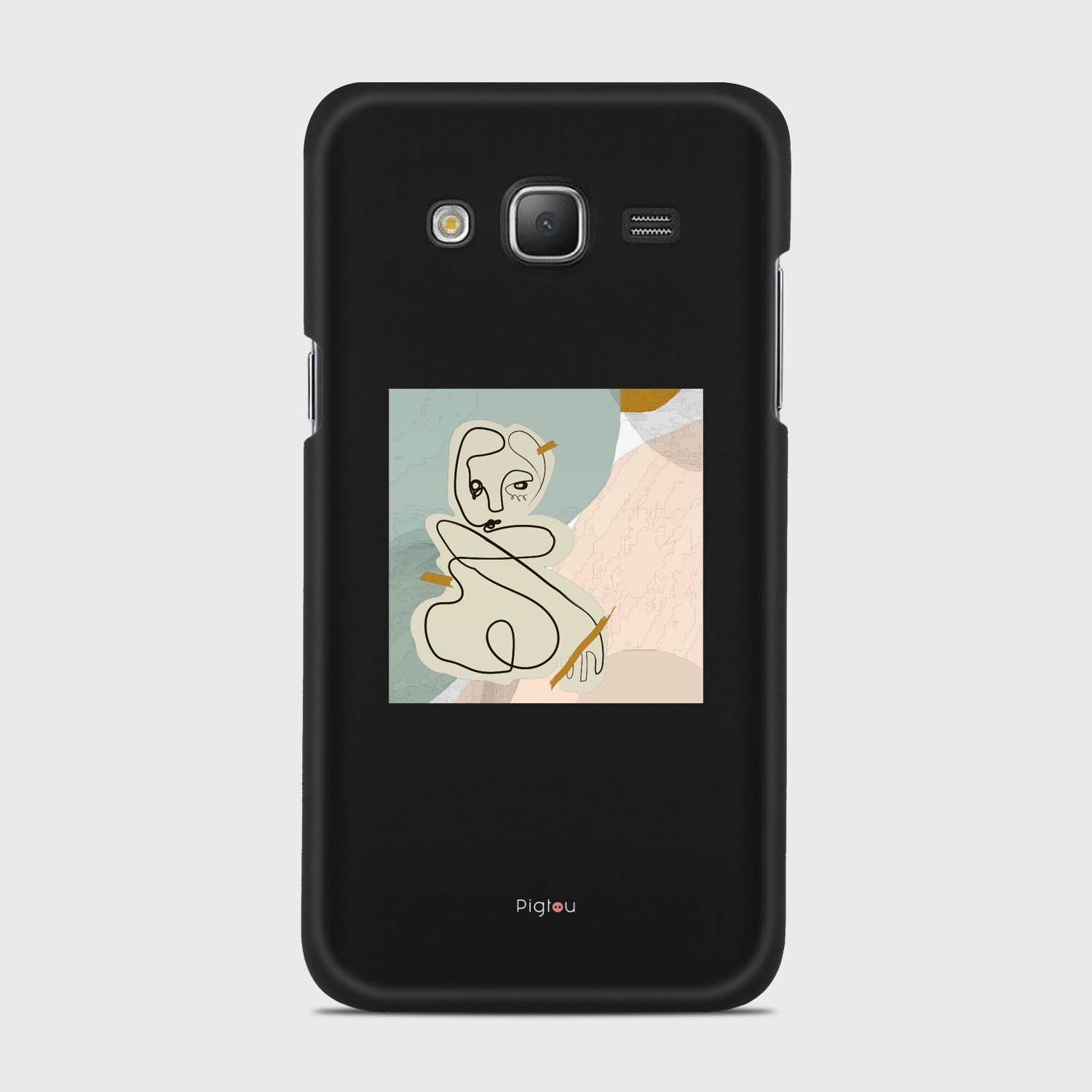 SILHOUETTE BEAUTY Samsung Galaxy J5 (2015) case - thin fit matte black (D165)