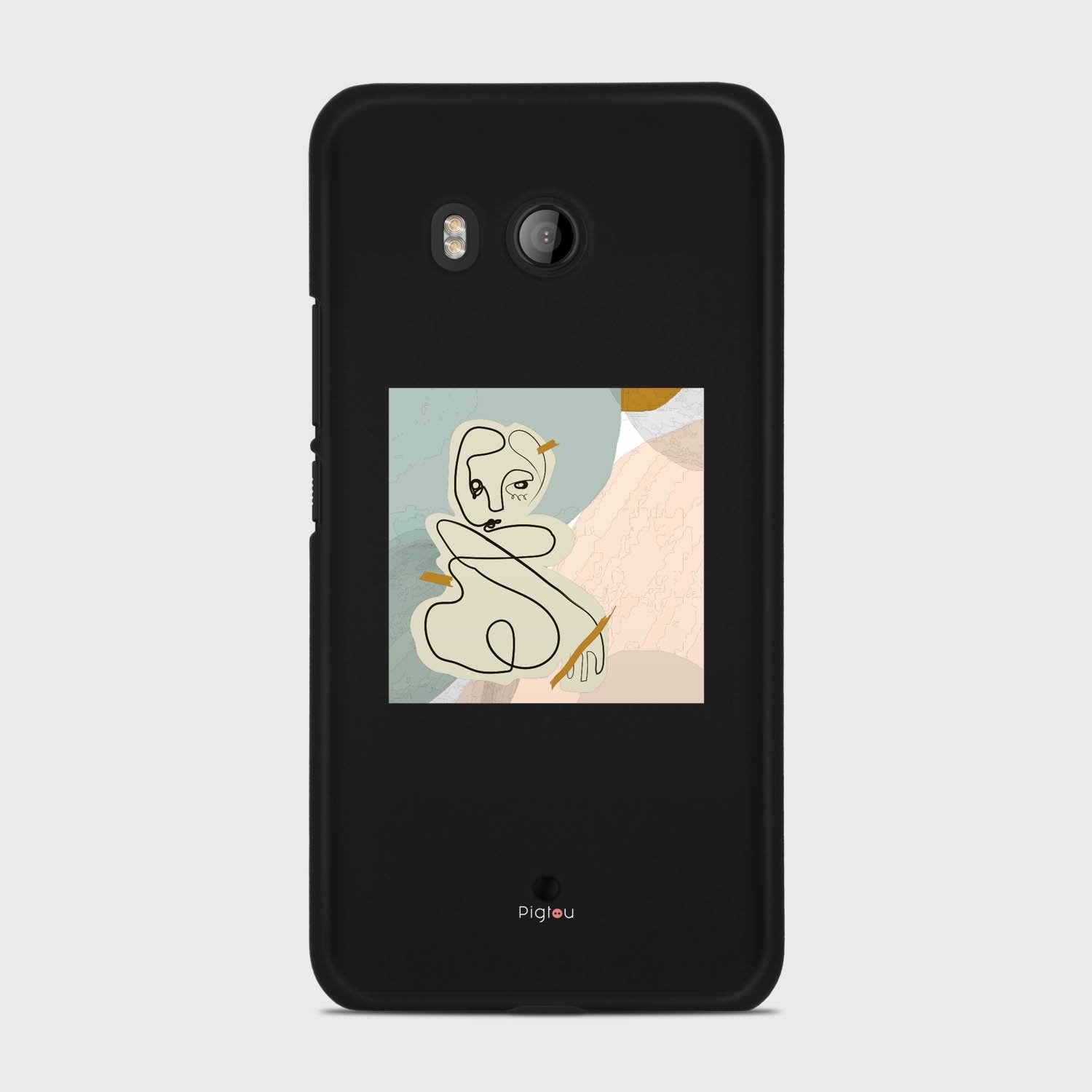 SILHOUETTE BEAUTY HTC U11 case - thin fit matte black (D165)