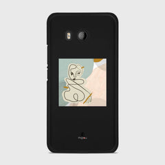 SILHOUETTE BEAUTY HTC U11 case - thin fit matte black (D165)