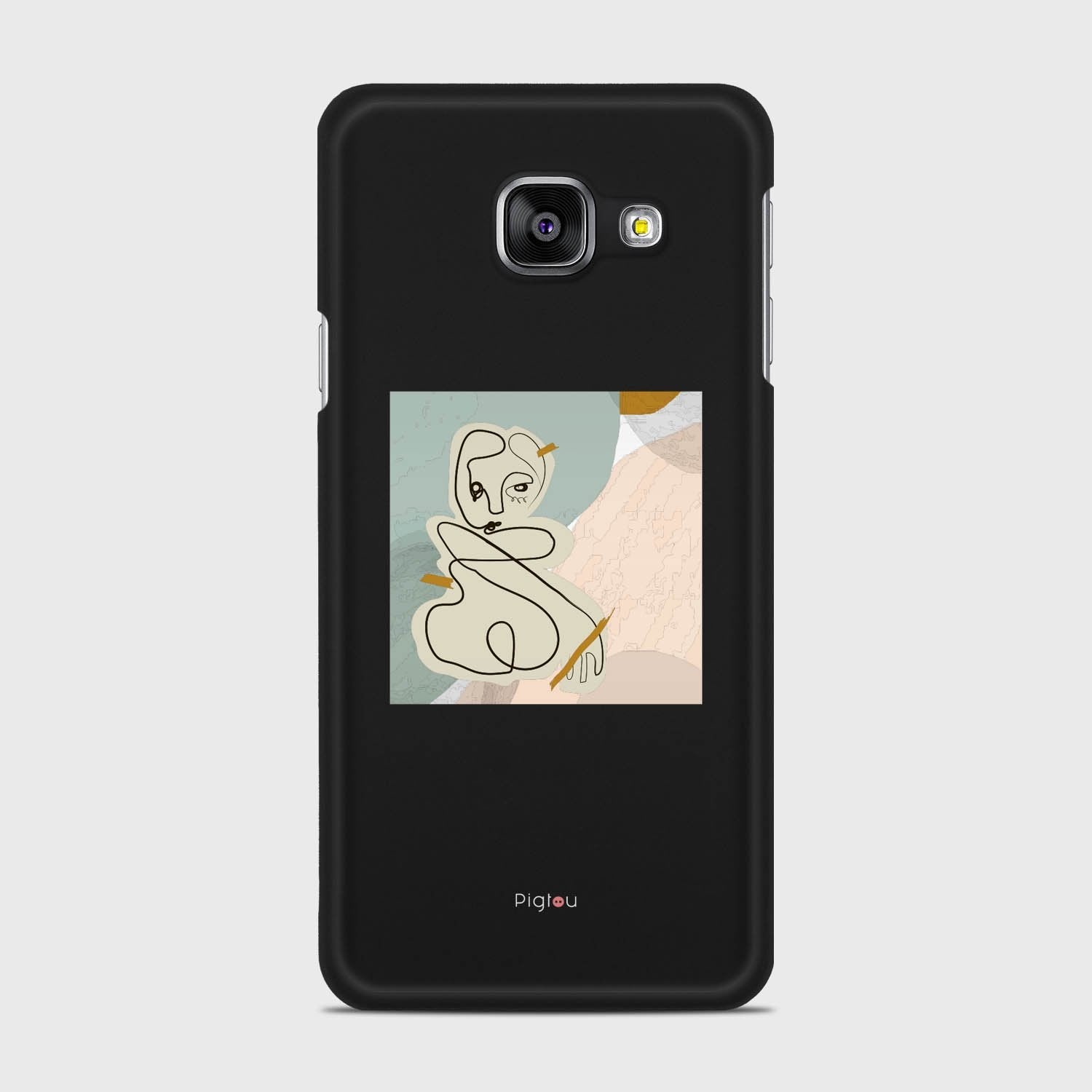 SILHOUETTE BEAUTY Samsung Galaxy A3 (2016) case - thin fit matte black (D165)