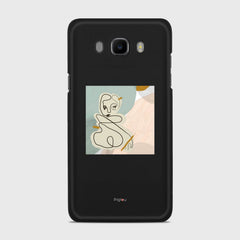 SILHOUETTE BEAUTY Samsung Galaxy J7 (2016) case - thin fit matte black (D165)