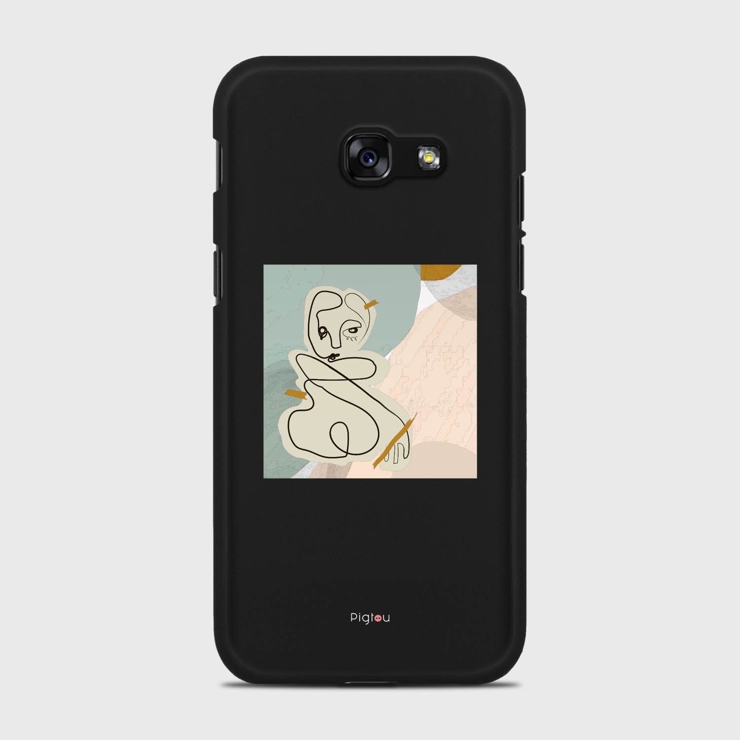 SILHOUETTE BEAUTY Samsung Galaxy A5 (2017) case - thin fit matte black (D165)