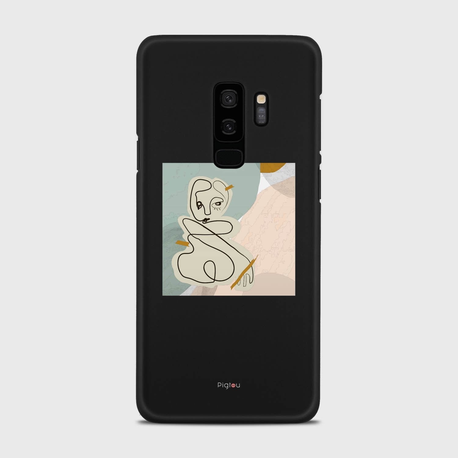 SILHOUETTE BEAUTY Samsung Galaxy S9 Plus case - thin fit matte black (D165)