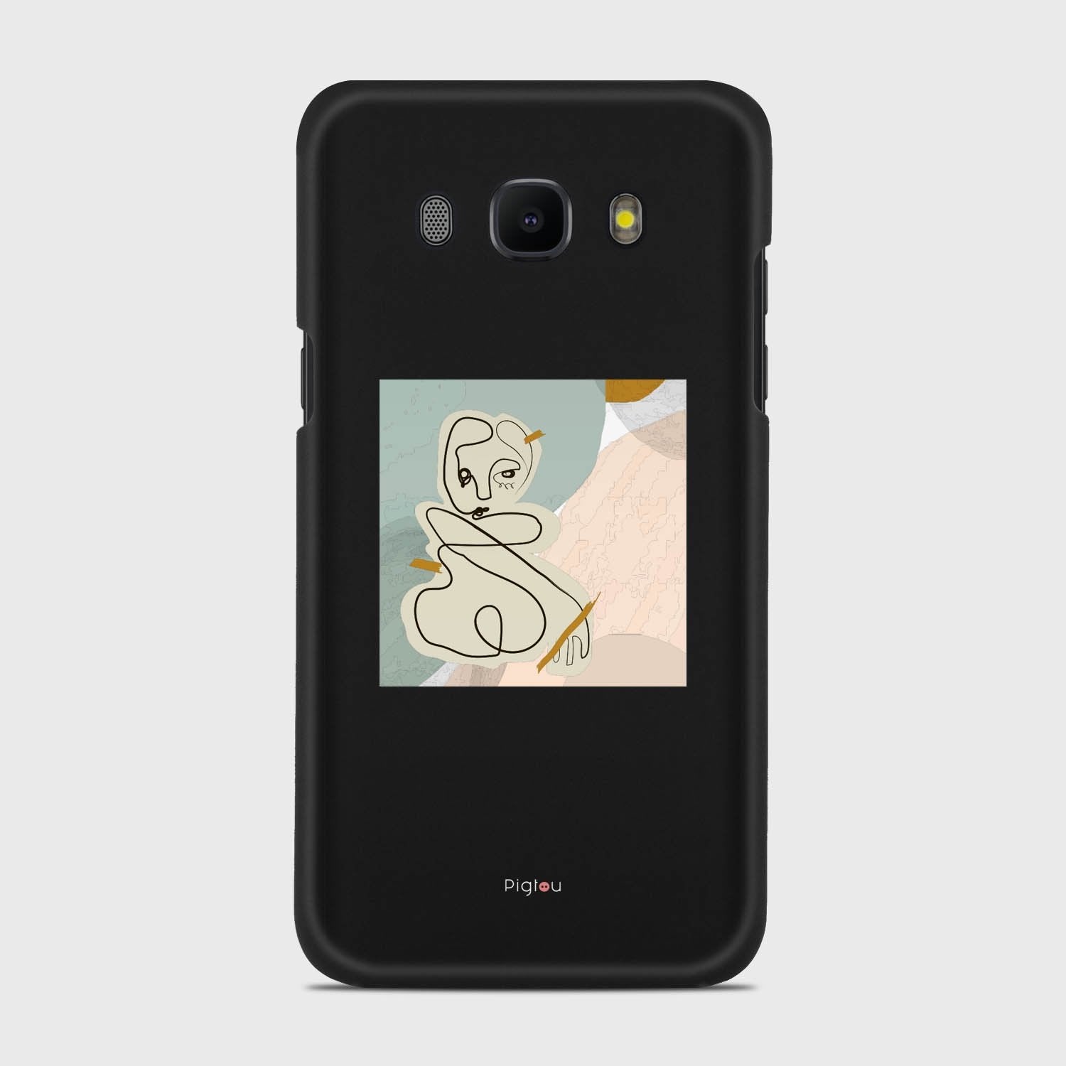 SILHOUETTE BEAUTY Samsung Galaxy J5 (2016) case - thin fit matte black (D165)