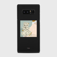 SILHOUETTE BEAUTY Samsung Galaxy Note 8 case - thin fit matte black (D165)