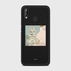 SILHOUETTE BEAUTY Huawei P20 Lite case - thin fit matte black (D165)