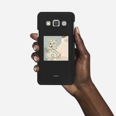 SILHOUETTE BEAUTY Samsung Galaxy A3 (2015) case - thin fit matte black (D165)