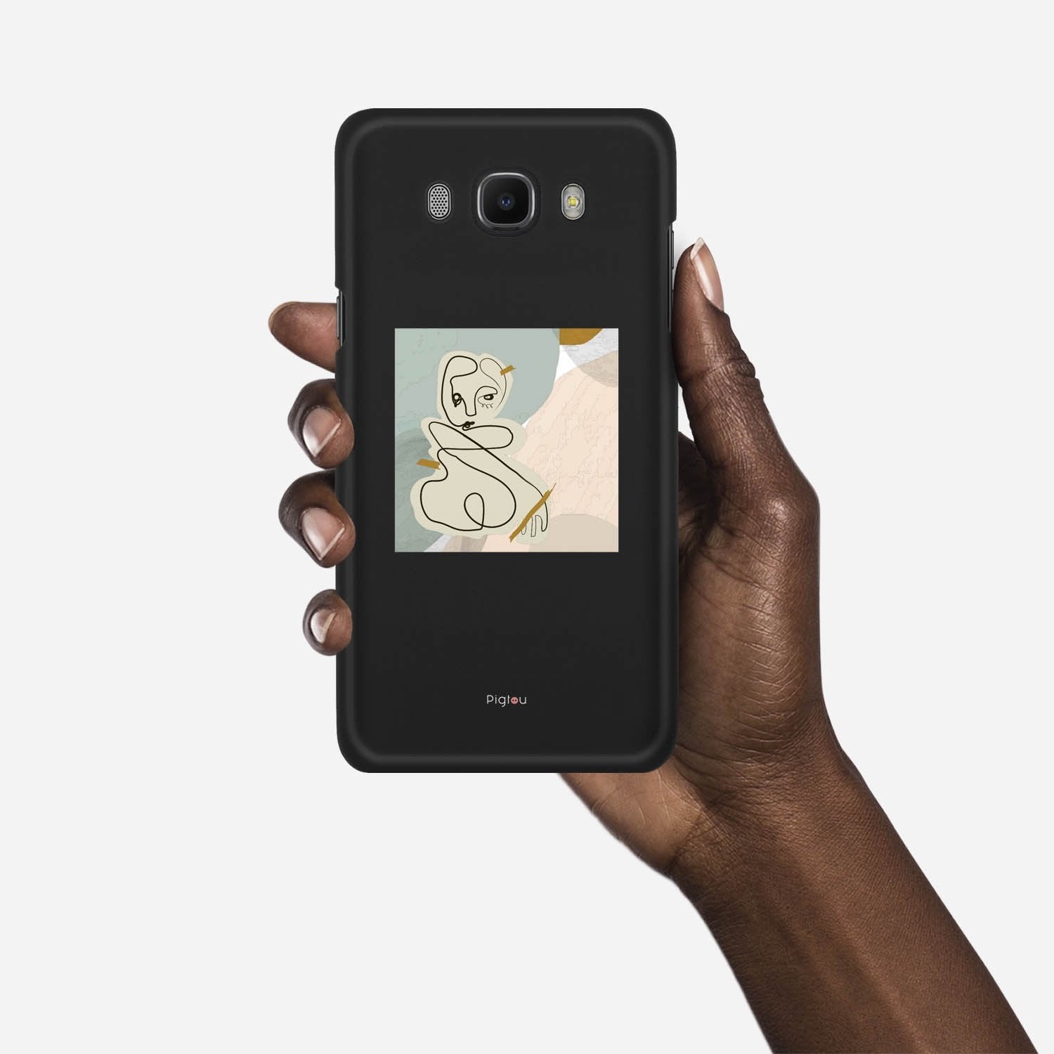 SILHOUETTE BEAUTY Samsung Galaxy J7 (2016) case - thin fit matte black (D165)