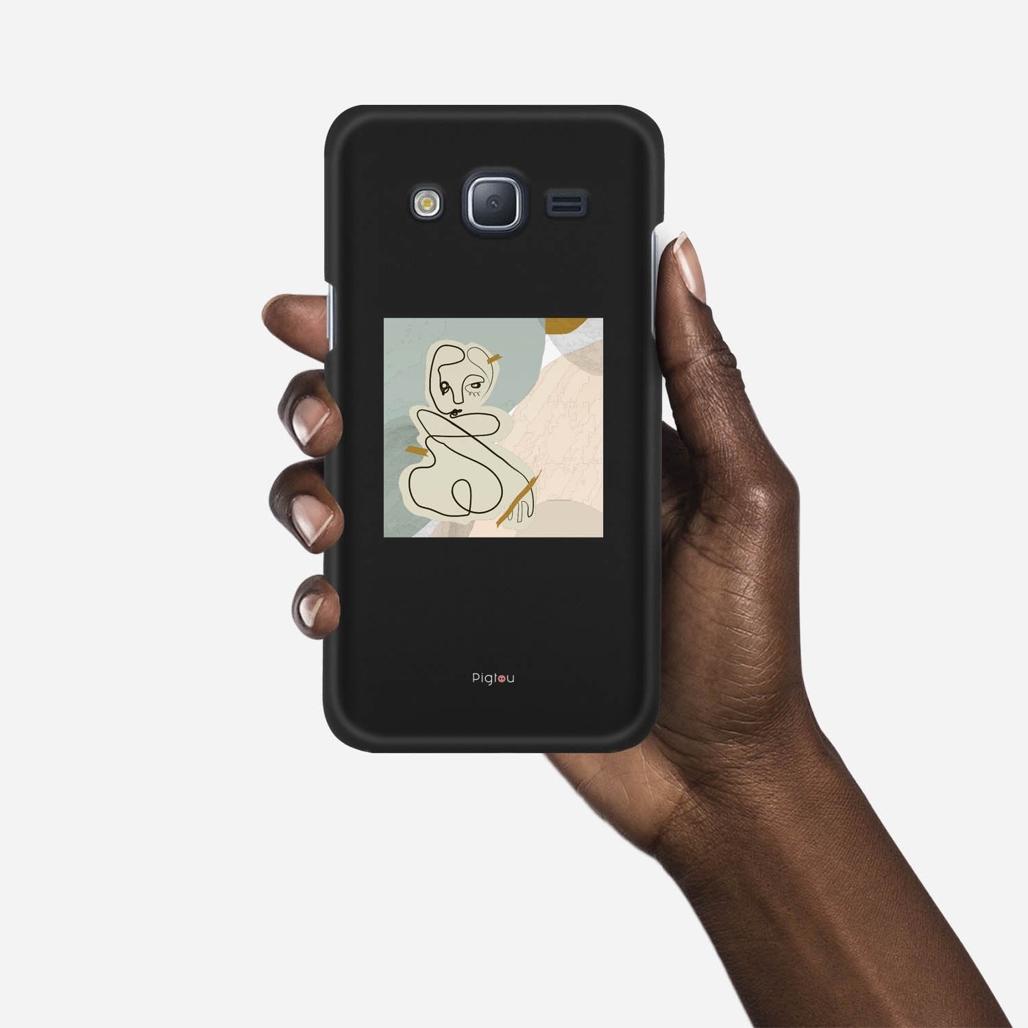 SILHOUETTE BEAUTY Samsung Galaxy J3 (2016) case - thin fit matte black (D165)