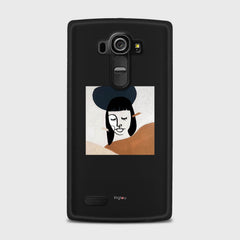 SILHOUETTE SUNSET LG G4 case - thin fit matte black (D166)