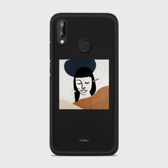 SILHOUETTE SUNSET Huawei P20 Lite case - thin fit matte black (D166)