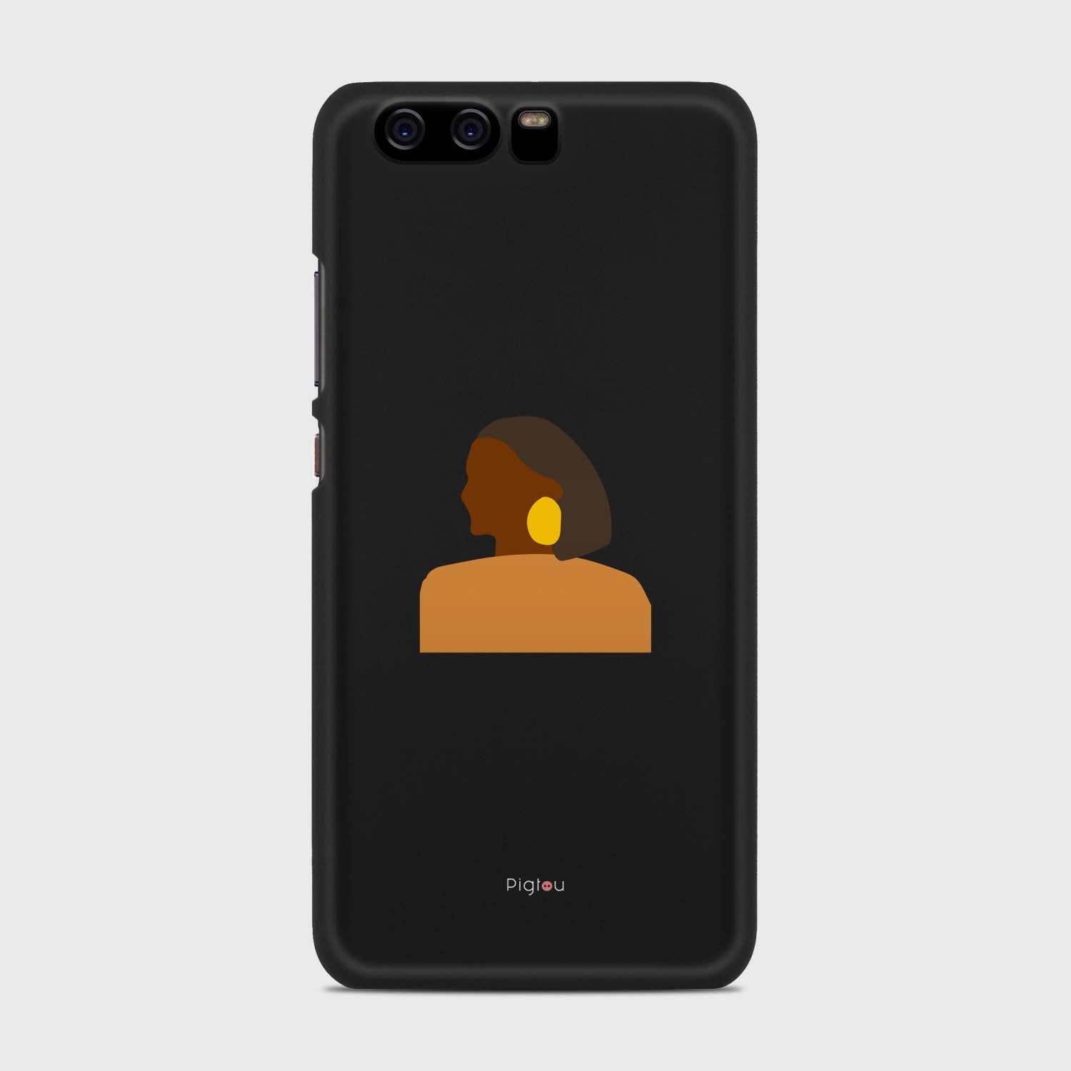 SILHOUETTE AFRICAN Huawei P10 case - thin fit matte black (D167)