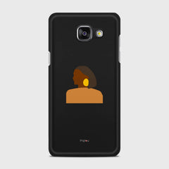 SILHOUETTE AFRICAN Samsung Galaxy A5 (2016) case - thin fit matte black (D167)