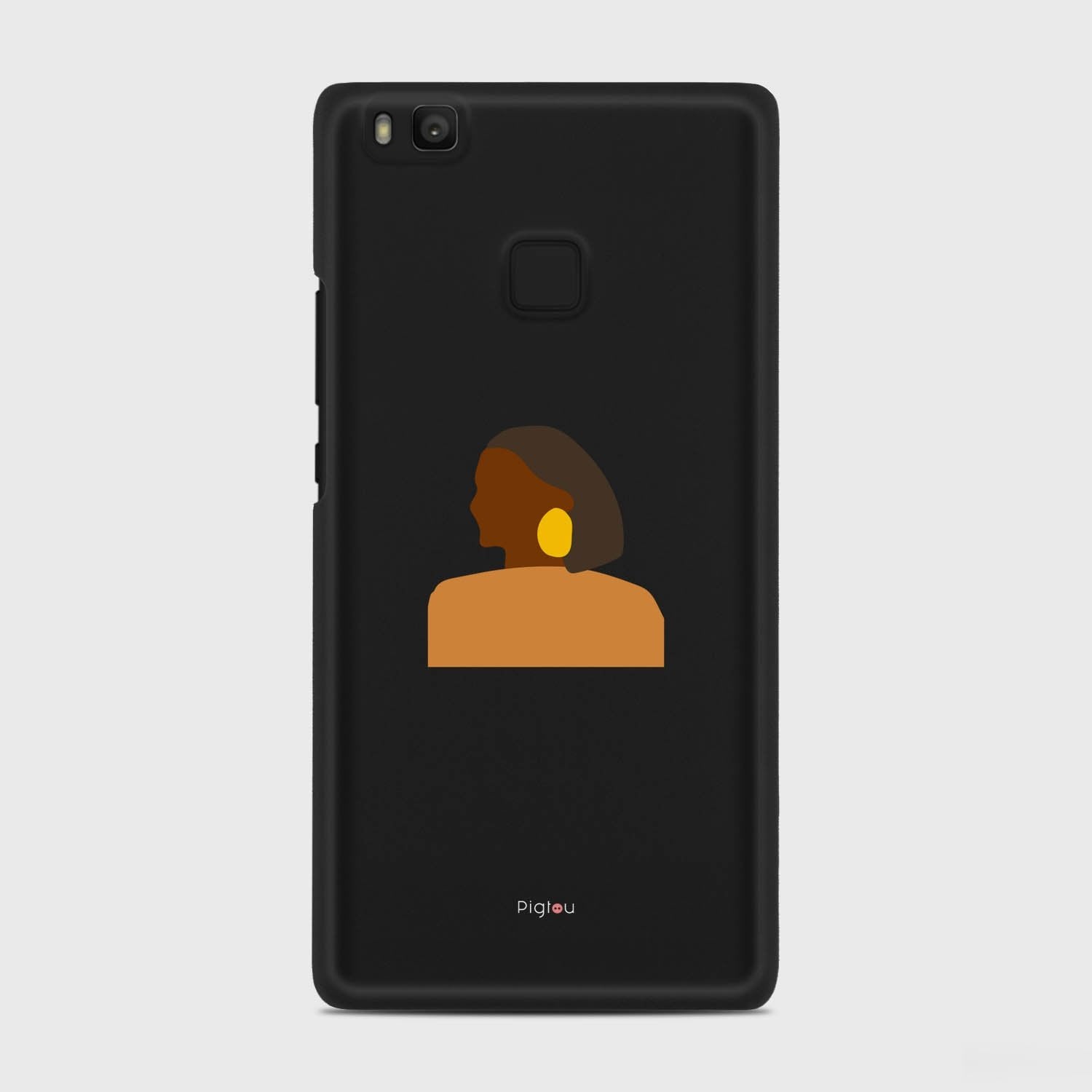 SILHOUETTE AFRICAN Huawei P9 Lite case - thin fit matte black (D167)