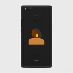 SILHOUETTE AFRICAN Huawei P9 Lite case - thin fit matte black (D167)