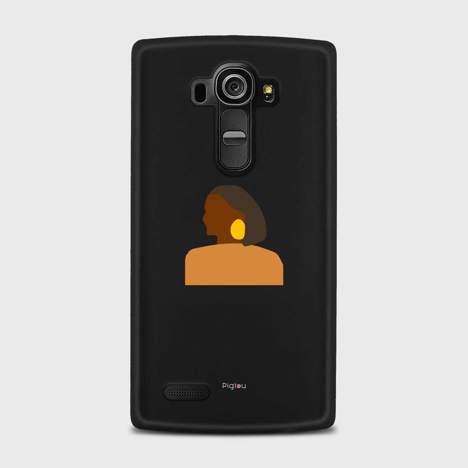 SILHOUETTE AFRICAN LG G4 case - thin fit matte black (D167)