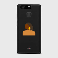 SILHOUETTE AFRICAN Huawei P9 case - thin fit matte black (D167)