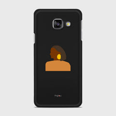 SILHOUETTE AFRICAN Samsung Galaxy A3 (2016) case - thin fit matte black (D167)