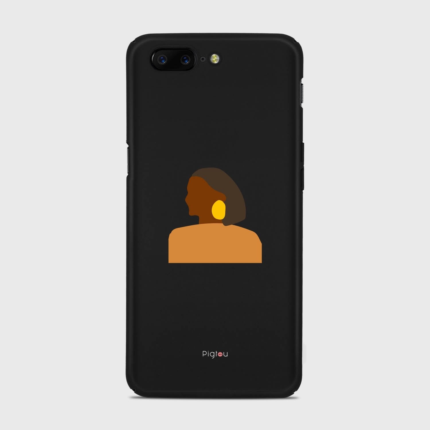 SILHOUETTE AFRICAN Samsung Galaxy A3 (2015) case - thin fit matte black (D167)