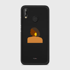 SILHOUETTE AFRICAN Huawei P20 Lite case - thin fit matte black (D167)