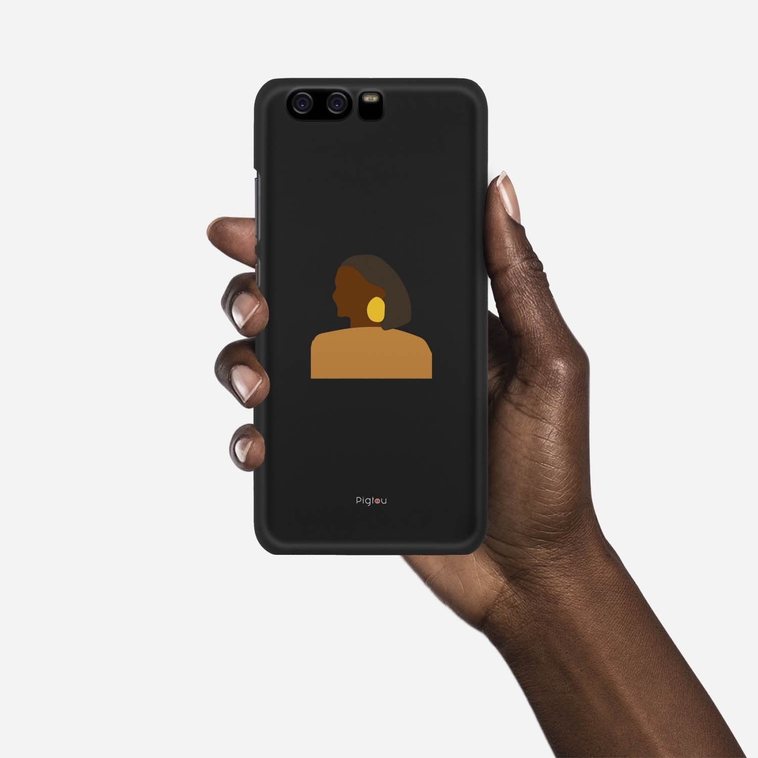 SILHOUETTE AFRICAN Huawei P10 case - thin fit matte black (D167)