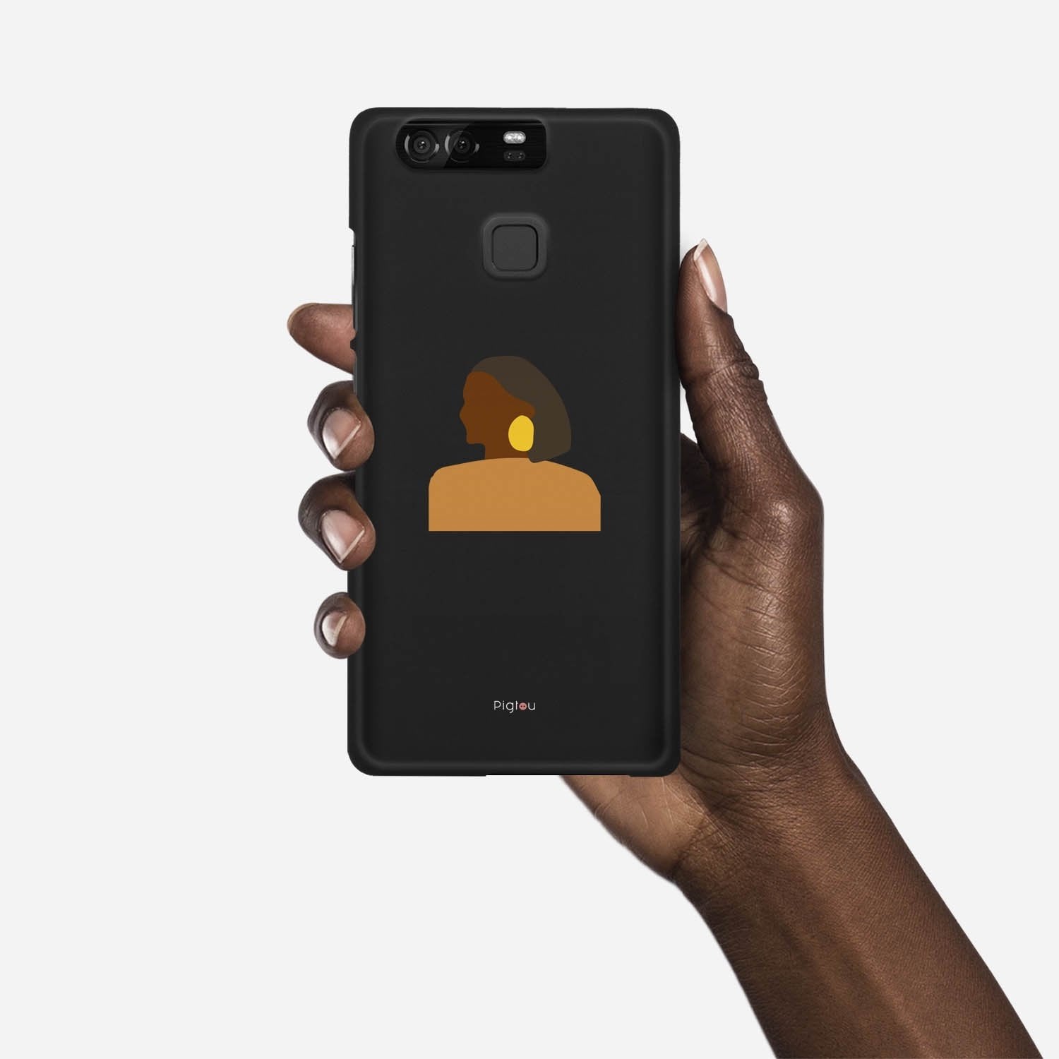 SILHOUETTE AFRICAN Huawei P9 case - thin fit matte black (D167)