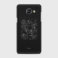 SILHOUETTE HANDS Samsung Galaxy A5 (2016) case - thin fit matte black (D168)