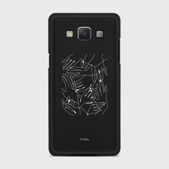 SILHOUETTE HANDS Samsung Galaxy A5 (2015) case - thin fit matte black (D168)