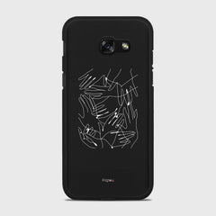 SILHOUETTE HANDS Samsung Galaxy A5 (2017) case - thin fit matte black (D168)