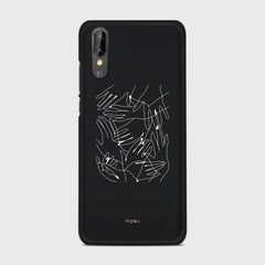 SILHOUETTE HANDS Huawei P20 case - thin fit matte black (D168)