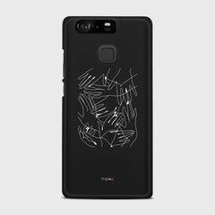 SILHOUETTE HANDS Huawei P9 case - thin fit matte black (D168)