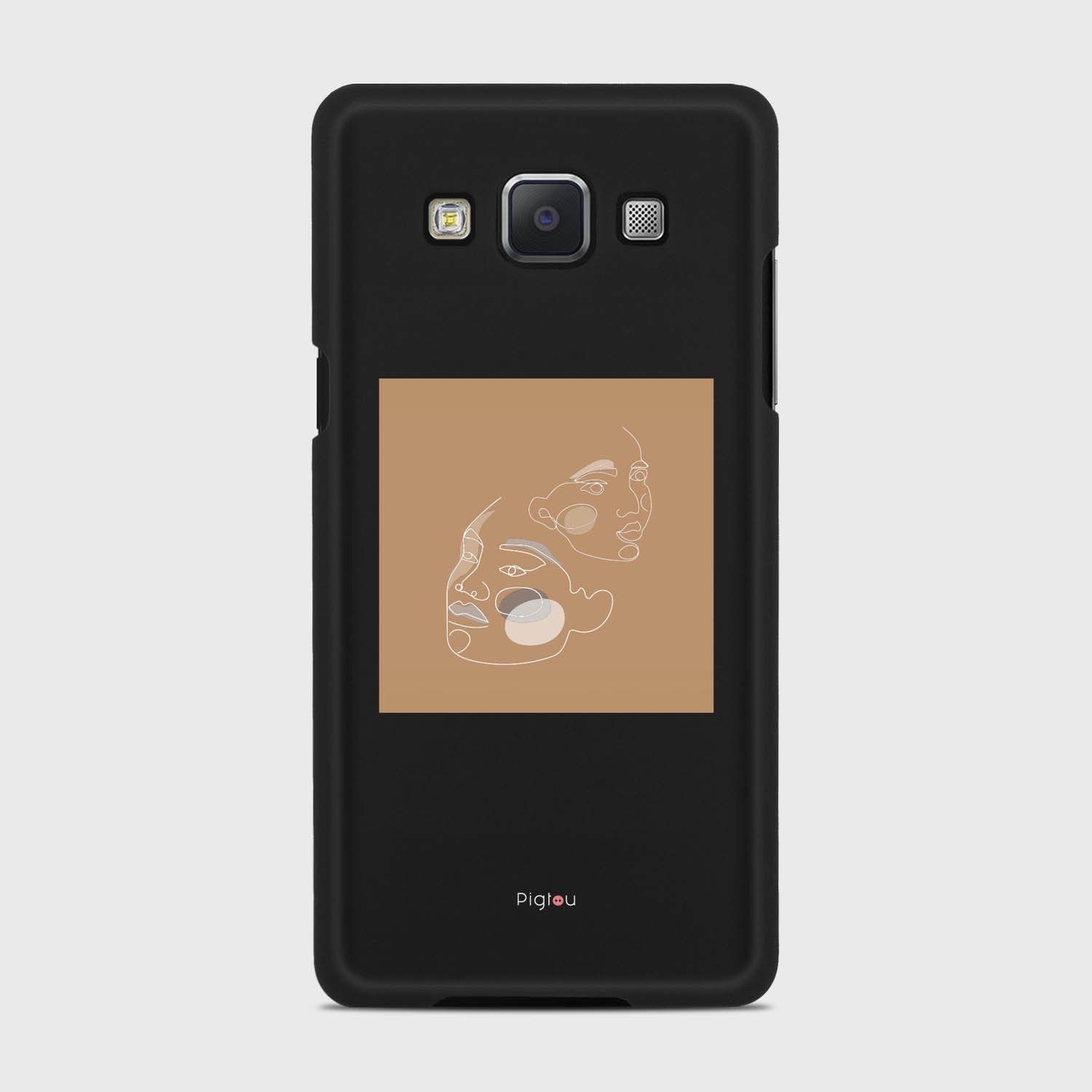 SILHOUETTE CHILDREN Samsung Galaxy A5 (2015) case - thin fit matte black (D169)