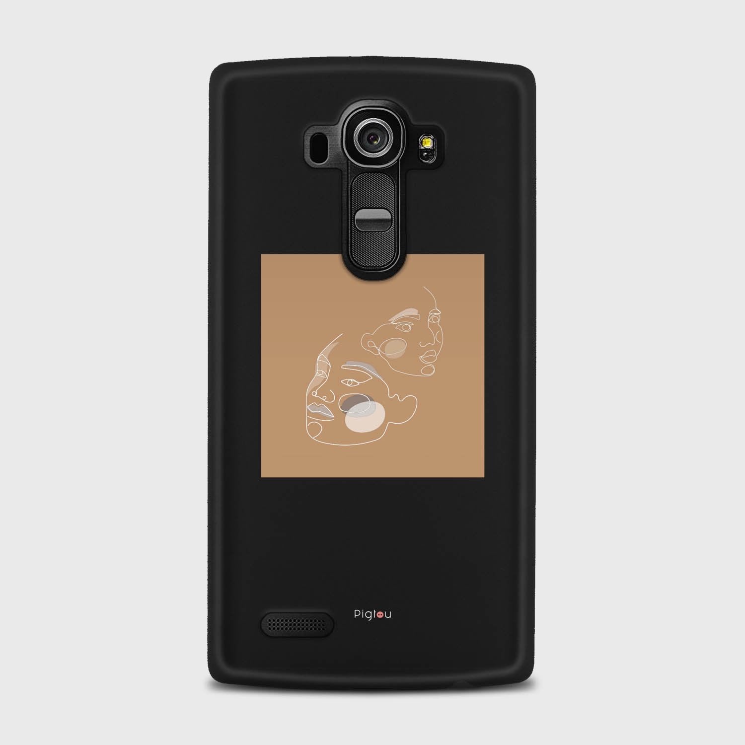 SILHOUETTE CHILDREN LG G4 case - thin fit matte black (D169)