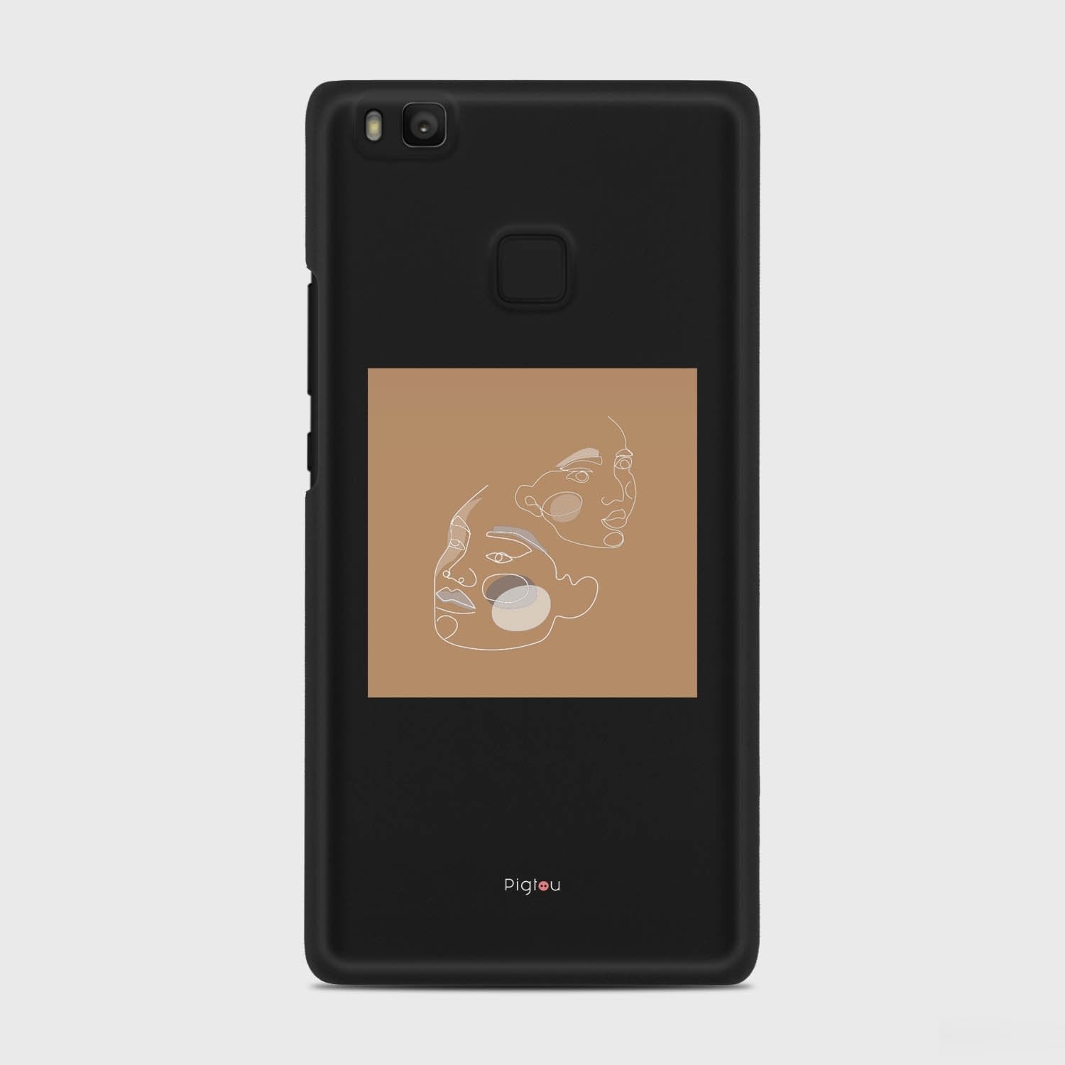 SILHOUETTE CHILDREN Huawei P9 Lite case - thin fit matte black (D169)