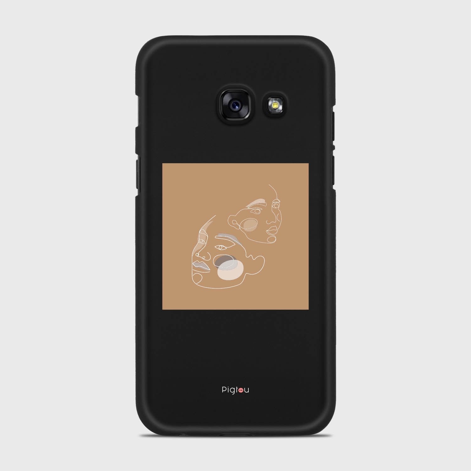 SILHOUETTE CHILDREN Samsung Galaxy A3 (2017) case - thin fit matte black (D169)