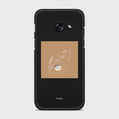 SILHOUETTE CHILDREN Samsung Galaxy A3 (2017) case - thin fit matte black (D169)