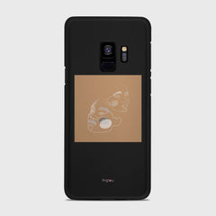SILHOUETTE CHILDREN Samsung Galaxy S9 case - thin fit matte black (D169)