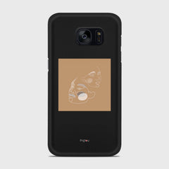 SILHOUETTE CHILDREN Samsung Galaxy S7 case - thin fit matte black (D169)