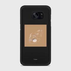 SILHOUETTE CHILDREN Samsung Galaxy S7 Edge case - thin fit matte black (D169)