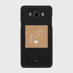 SILHOUETTE CHILDREN Samsung Galaxy J7 (2016) case - thin fit matte black (D169)