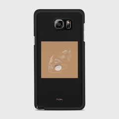 SILHOUETTE CHILDREN Samsung Galaxy Note 5 case - thin fit matte black (D169)