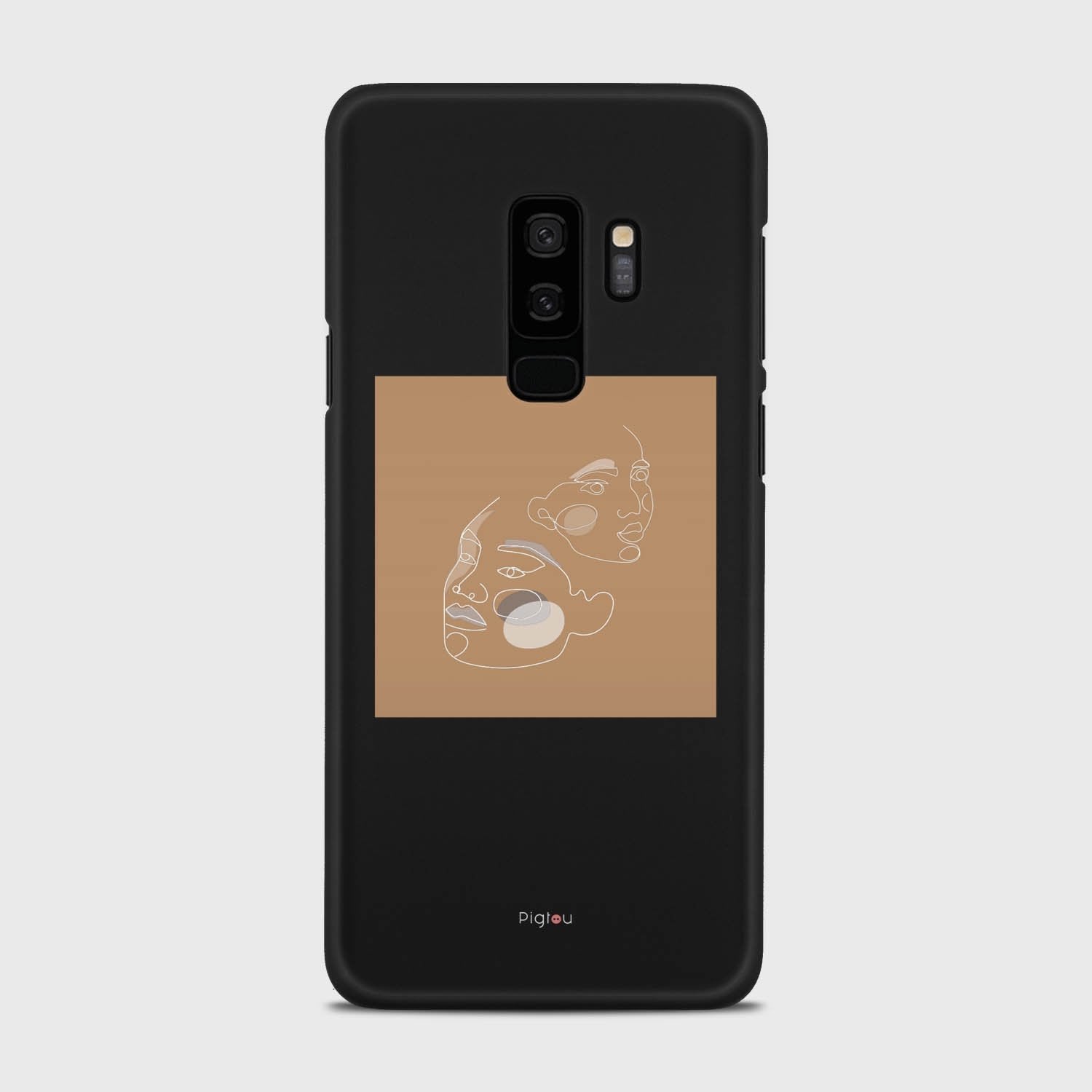 SILHOUETTE CHILDREN Samsung Galaxy S9 Plus case - thin fit matte black (D169)