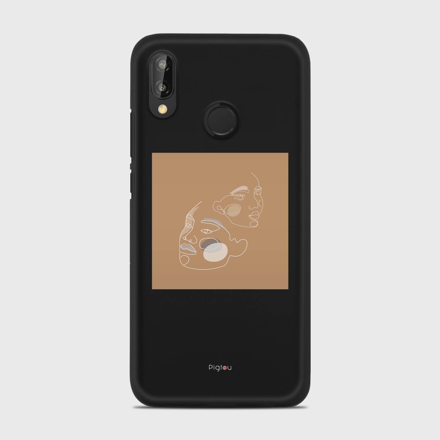 SILHOUETTE CHILDREN Huawei P20 Lite case - thin fit matte black (D169)