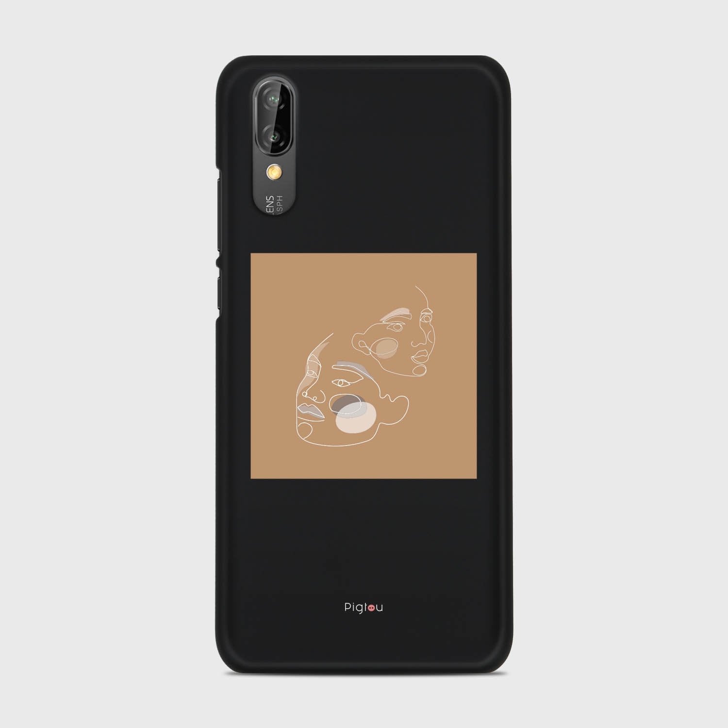 SILHOUETTE CHILDREN Huawei P20 case - thin fit matte black (D169)