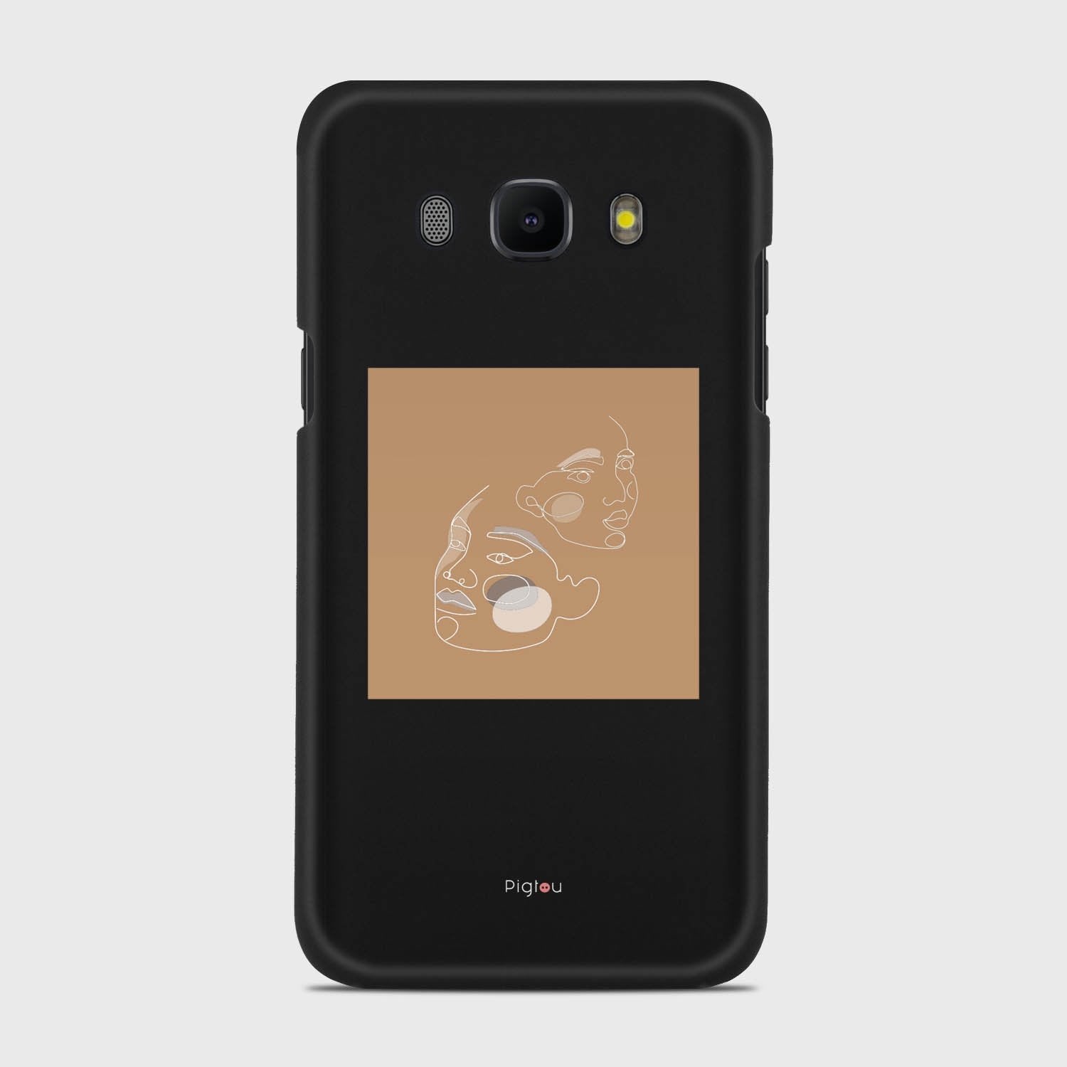 SILHOUETTE CHILDREN Samsung Galaxy J5 (2016) case - thin fit matte black (D169)