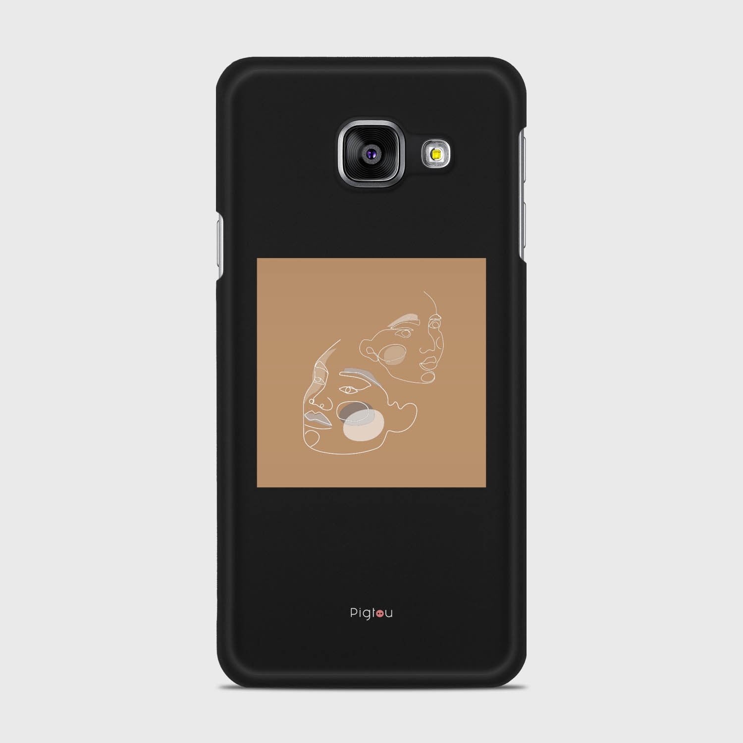 SILHOUETTE CHILDREN Samsung Galaxy A3 (2016) case - thin fit matte black (D169)