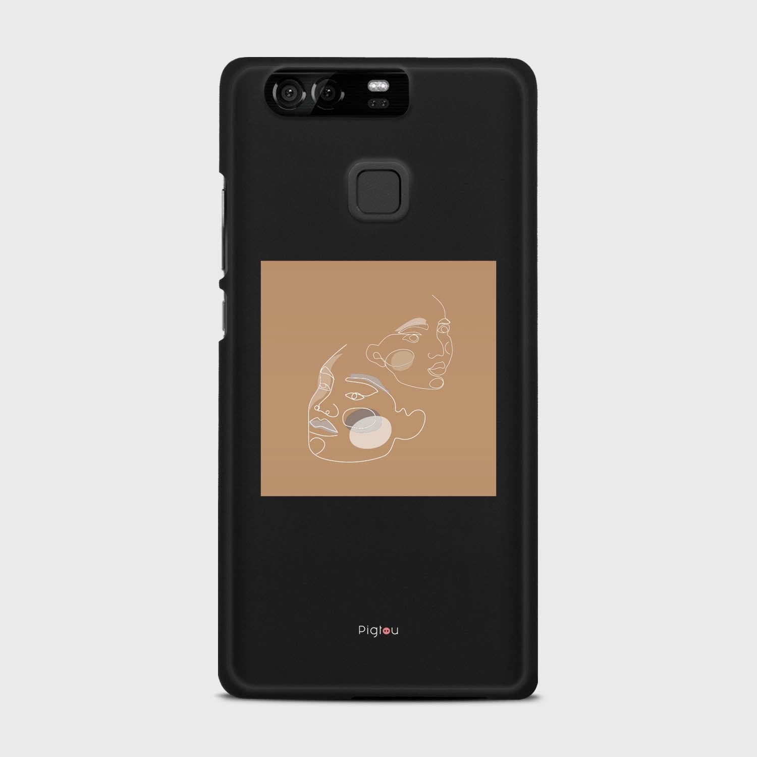 SILHOUETTE CHILDREN Huawei P9 case - thin fit matte black (D169)