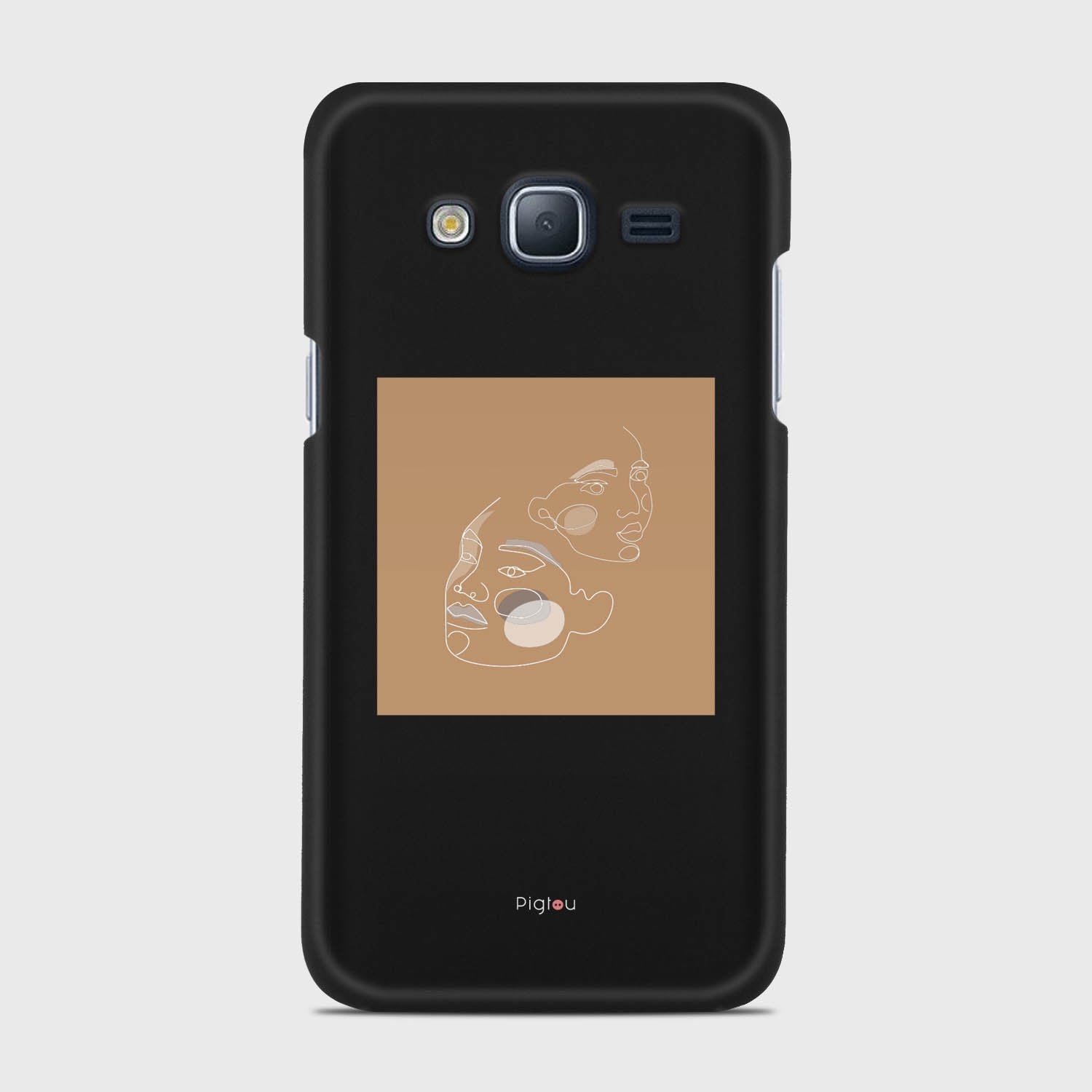SILHOUETTE CHILDREN Samsung Galaxy J3 (2016) case - thin fit matte black (D169)