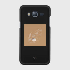 SILHOUETTE CHILDREN Samsung Galaxy J3 (2016) case - thin fit matte black (D169)